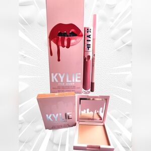 Kylie Cosmetics Lip Kit And Pressed Blush Powder